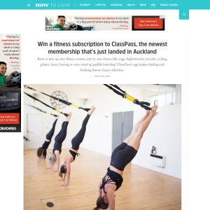 Win a fitness subscription to ClassPass