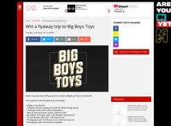 Win a flyaway trip to Big Boys Toys