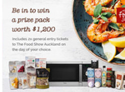 Win a Food Show Prize Pack worth $1200