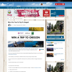 Win A For Two To Trip To Oregon!