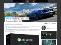 Win a Forza 6 Xbox One Console Bundle!