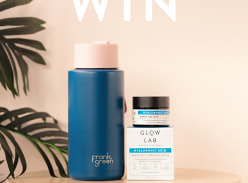 Win a Frank Green Drink Bottle and Water Gel Hydrating Cream
