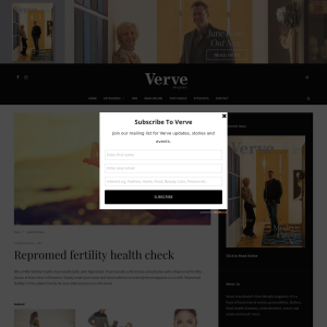 Win a free fertility health check worth $295, with Repromed