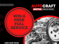 Win a Free Full Vehicle Service
