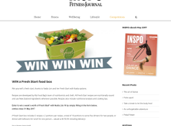 Win a Fresh Start food box