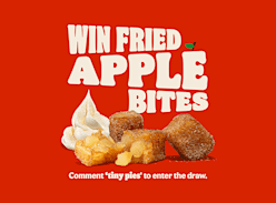 Win a Fried Apple Bites 3 Pack with Soft Serve