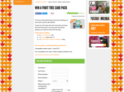 Win a fruit tree care pack