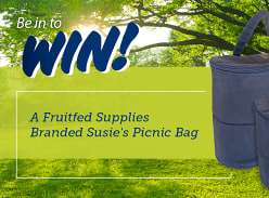 Win a Fruitfed Supplies Branded Susies Picnic Bag