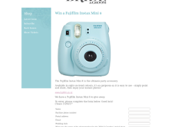 Win a Fujifilm Instax Mini 8