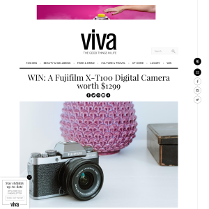 Win A Fujifilm X-T100 Digital Camera worth $1299