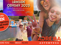 Win a Full Festival Pass Plus Entry into Adrenalin Adventure Park