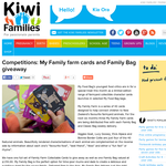 Win a full set of Family Farm Collectable Cards 