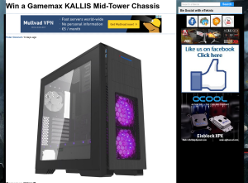Win a Gamemax KALLIS Mid-Tower Chassis