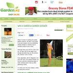 Win a Gardena Garden Shower 