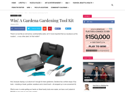 Win A Gardena Gardening Tool Kit