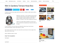 Win A Gardena Terrace Hose Box