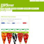 Win a Gellerts Vege Seedlings