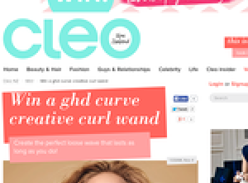 Win a ghd curve creative curl wand
