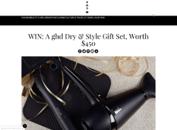 Win A ghd Dry & Style Gift Set