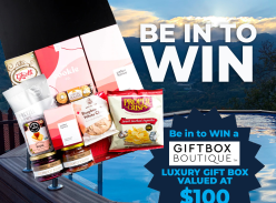 Win a gift box Boutique Luxury Box