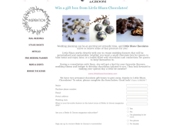 Win a gift box from Little Blues Chocolates