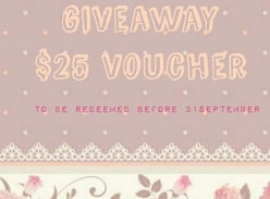 Win a Gift Voucher worth $25