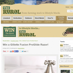Win a Gillette Fusion ProGlide Razor!