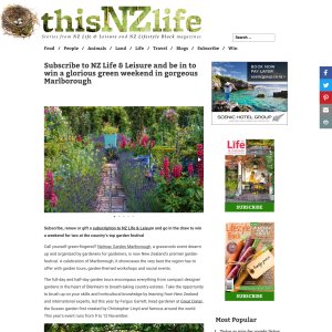 Win a glorious green weekend in gorgeous Marlborough