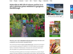 Win a glorious green weekend in gorgeous Marlborough