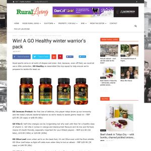 Win! A GO Healthy winter warrior?s pack