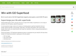 Win a GO Superfood organic prize pack