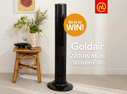 Win a Goldair Platinum Multi Season Fan