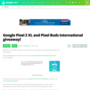 Win a Google Pixel 2 XL and Pixel Buds