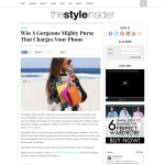 Win A Gorgeous Mighty Purse That Charges Your Phone