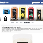 Win a gorgeous Reveal Candle