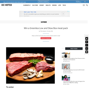 Win a Greenlea Low and Slow Box meat pack