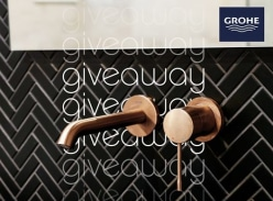 Win a GROHE Brushed Warm Sunset