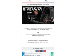 Win a GSP 500 Gaming Headset