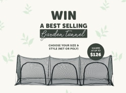 Win a Gubba Garden Tunnel