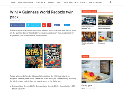 Win A Guinness World Records twin pack