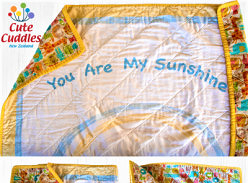Win a handmade 100% cotton/bamboo quilt to celebrate Cute Cuddles
