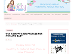 Win a Happy Skin Package for Mum and Baby 