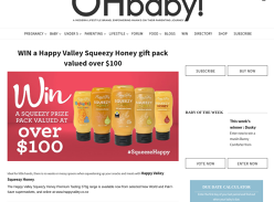 Win a Happy Valley Squeezy Honey gift pack