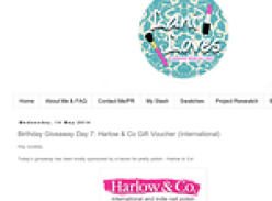 Win a Harlow & Co Gift Voucher