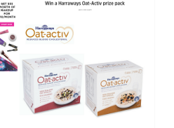 Win a Harraways Oat-Activ prize pack