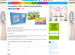 Win a Hasbro Games Gift Box