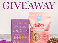 Win a healthy snack pack from Miss Currant