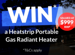 Win a Heatstrip Portable Gas Radiant Heater