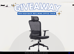 Win a High Back Reclining Office Chair