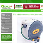 Win a Holman retractable hose reel